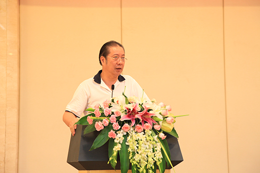 中國(guó)演藝設(shè)備技術(shù)協(xié)會(huì)理事長(zhǎng)朱新村發(fā)表總結(jié)講話