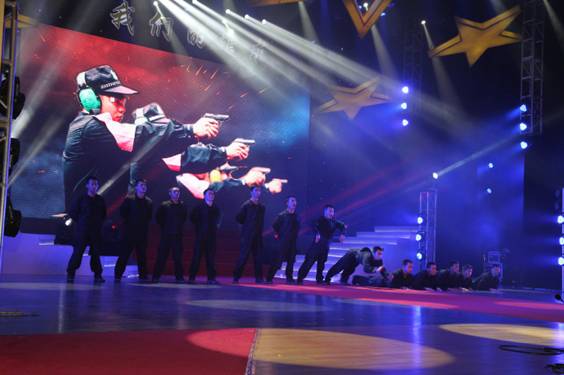 深圳公安局2013年入警儀式歌唱表演