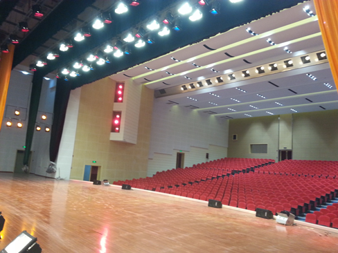 C-MARK扩声设备安装现场